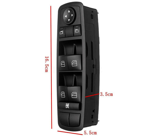 Electric Master Window Control Switch (Front Right Driver Side) For Mercedes Benz - D2P Autoparts