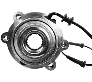Front Hub Wheel Bearing Kit ABS Sensor For Nissan: Navara, Pathfinder, 402025X00A - D2P Autoparts