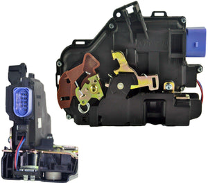 Front Left Passenger Door Lock Latch (9 Pins) For Seat/Skoda/Vw - D2P Autoparts