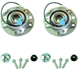 Front (Left +Right Pair) Wheel Bearing + Abs For Opel-Vauxhall and Lotus 093178652 - D2P Autoparts