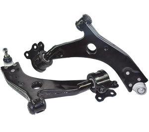 Front Lower Suspension Wishbone Track Control Arms Pair (Left & Right Sides) For Ford, Volvo - D2P Autoparts