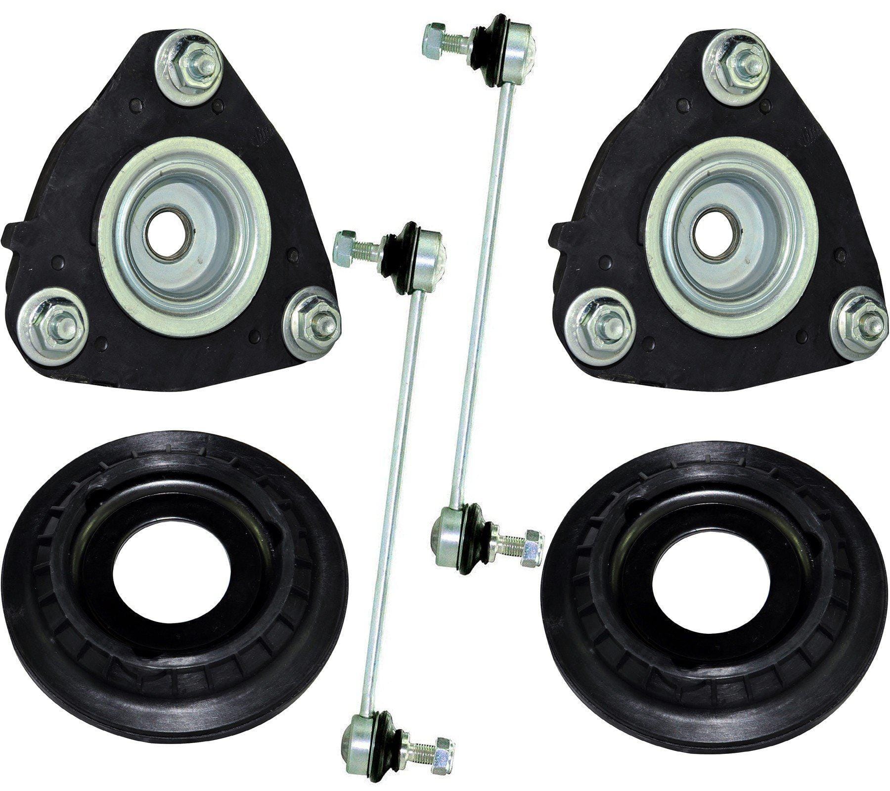 Front Suspension Top Strut Mount Bearings & Drop-Links Pair (Left & Right) For Ford Mondeo - D2P Autoparts