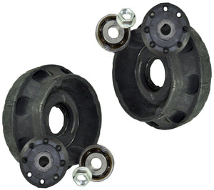 Front Suspension Top Strut Mounts & Bearings Kit For Nissan, Renault, and Vauxhall - D2P Autoparts