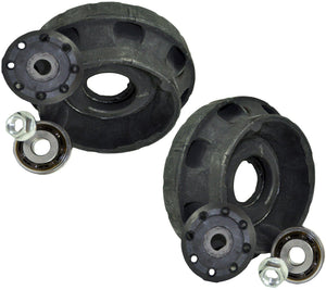 Front Suspension Top Strut Mounts & Bearings Kit For Nissan, Renault, and Vauxhall - D2P Autoparts