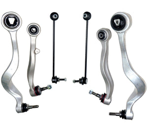 Front Wishbone Control Arms & Drop-Links Kit For BMW 5 Series - D2P Autoparts