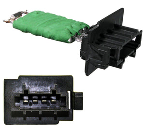 Heater Blower Fan Motor Resistor (4 Pins) For Mercedes/Vw - D2P Autoparts