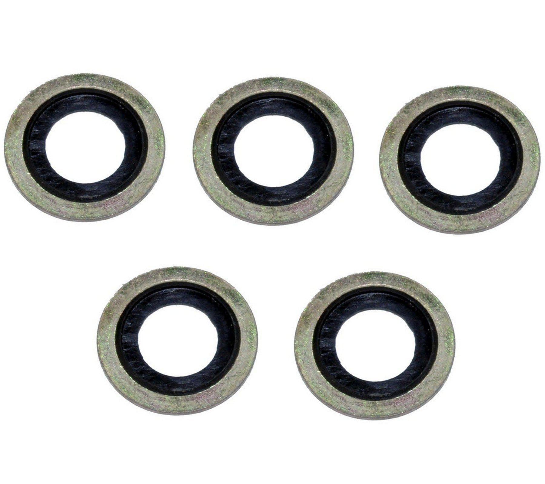 Oil Drain Sump Plug Washers X5 For Peugeot, Citroen, Ford, Land Rover, and Mazda - D2P Autoparts