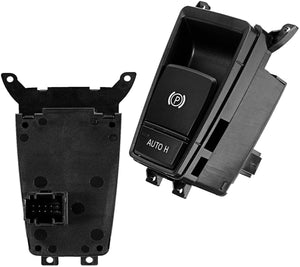 Parking Hand Brake Switch Button (10 Pins) For BMW: X5, and X6, 61319148508 - D2P Autoparts