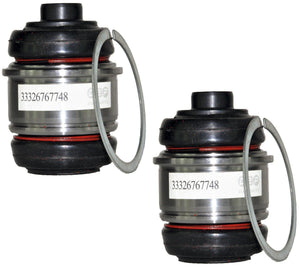 Rear Lower Suspension Ball Joint Rose Bushes Pair (Left & Right Sides) For BMW: 5 Series, 6 Series, 7 Series, X5, Z8 - D2P Autoparts