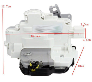 Rear Right Driver Door Lock Actuator (7 Pins) For Audi, and Seat 8E0839016AA - D2P Autoparts