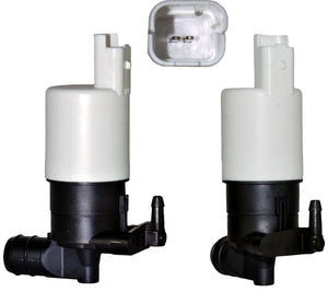 Single Outlet Windscreen Washer Pump For Citroen, Dacia, Fiat, Peugeot, Toyota & Vauxhall/Opel Awp27 - D2P Autoparts