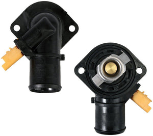 Temperature Coolant Thermostat Housing For Peugeot, Citroen, and Fiat 1336Z2 - D2P Autoparts