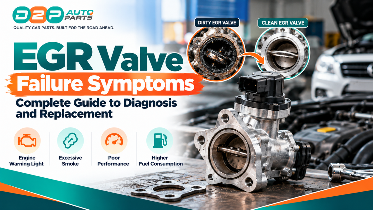 EGR Valve Failure Symptoms: Complete Guide to Diagnosis and Replacement