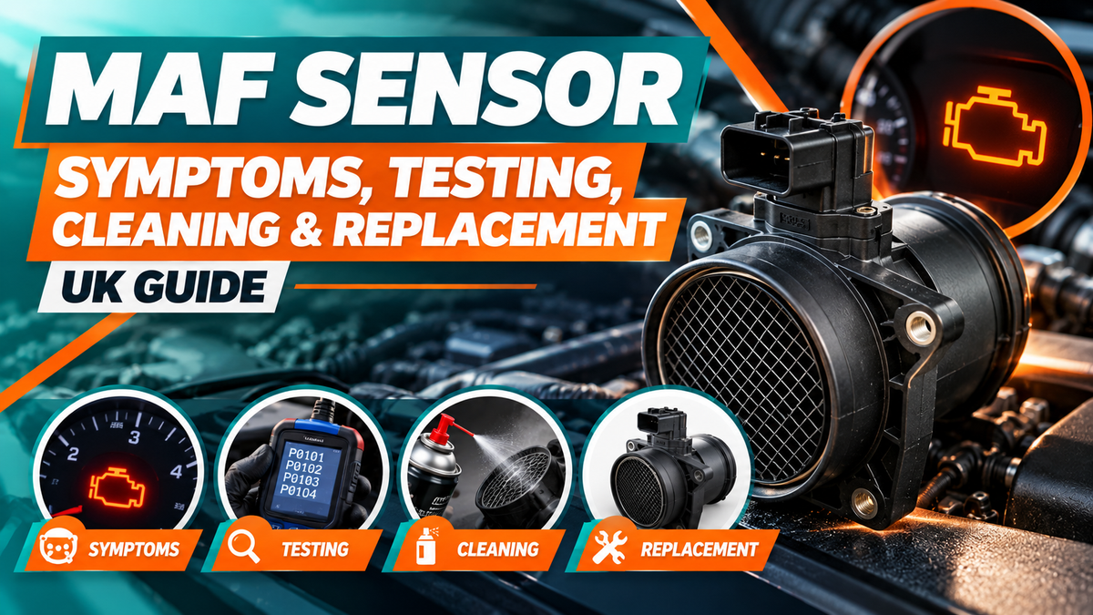 Mass Air Flow Sensors & Components: Symptoms, Testing, Cleaning and Replacement