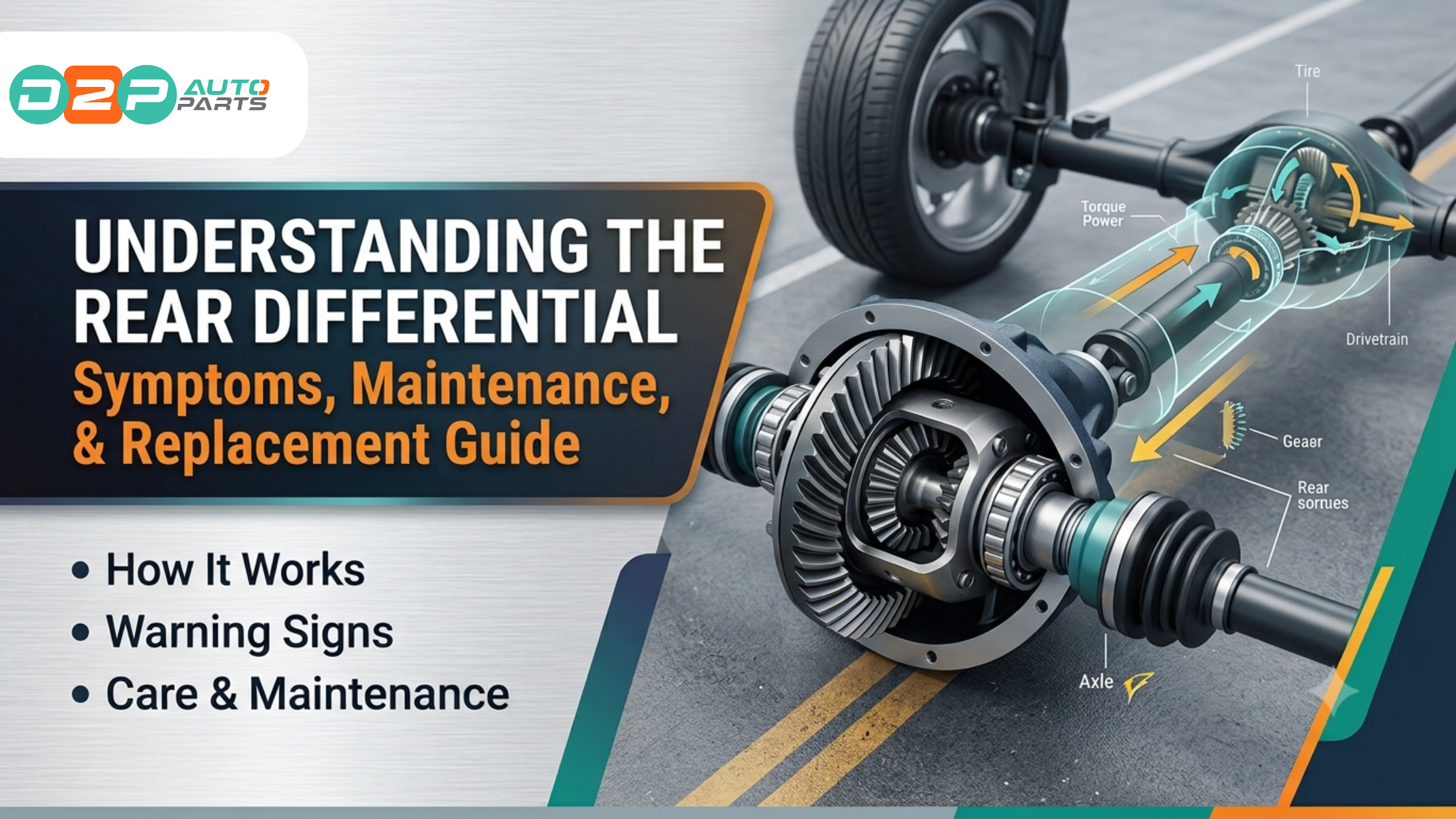 What Is a Rear Differential? Symptoms, Maintenance, & Replacement Guide