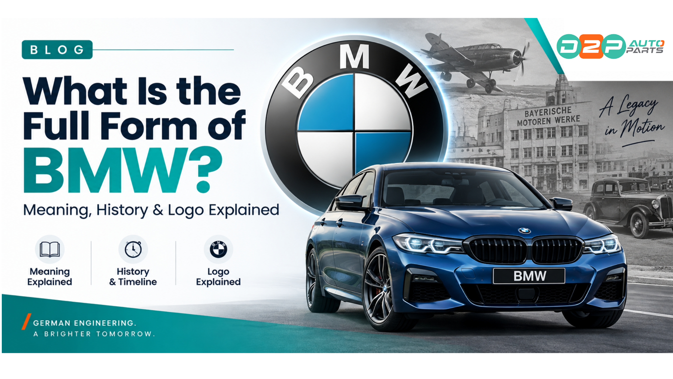 What Is the Full Form of BMW? Meaning, History & Logo Explained