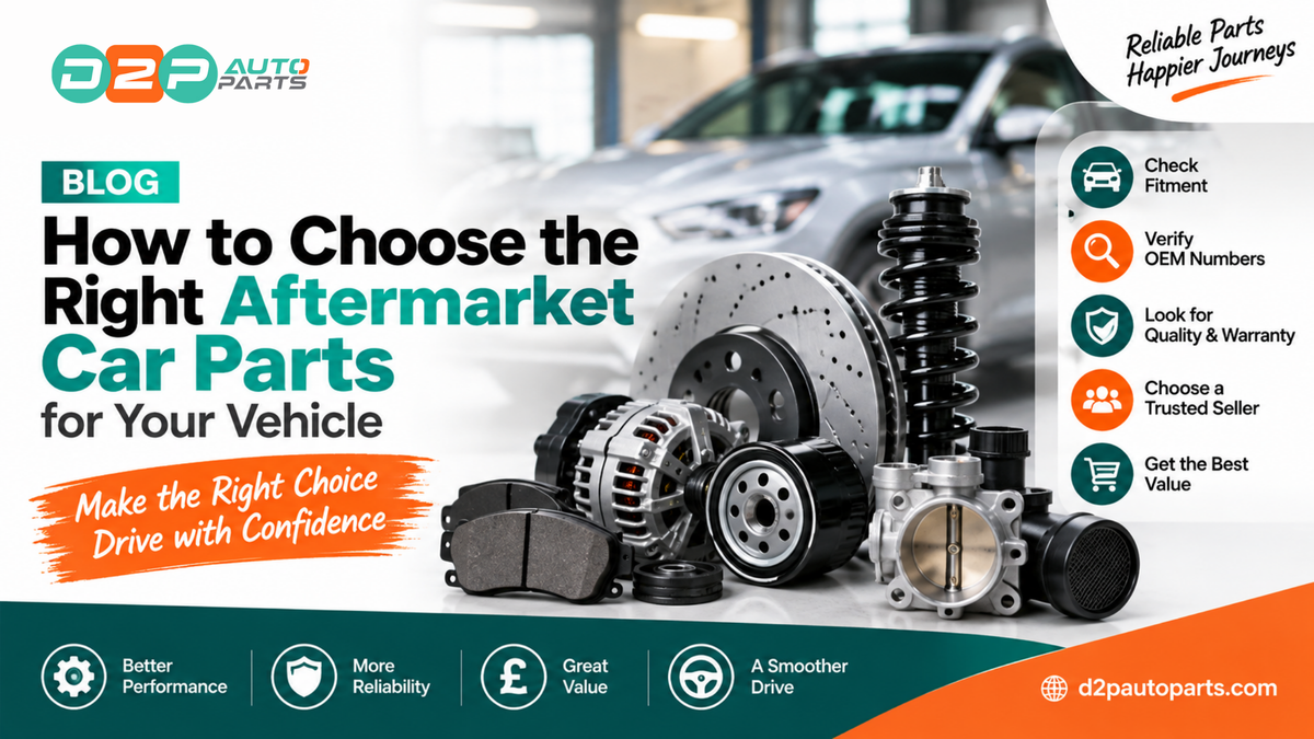 How to Choose the Right Aftermarket Car Parts for Your Vehicle