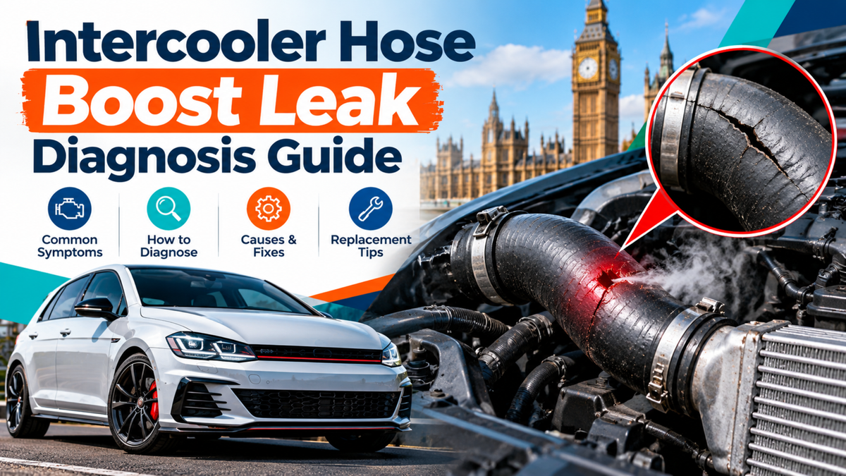 Intercooler Hose Boost Leak: How to Find the Faulty Hose and Order the Right One