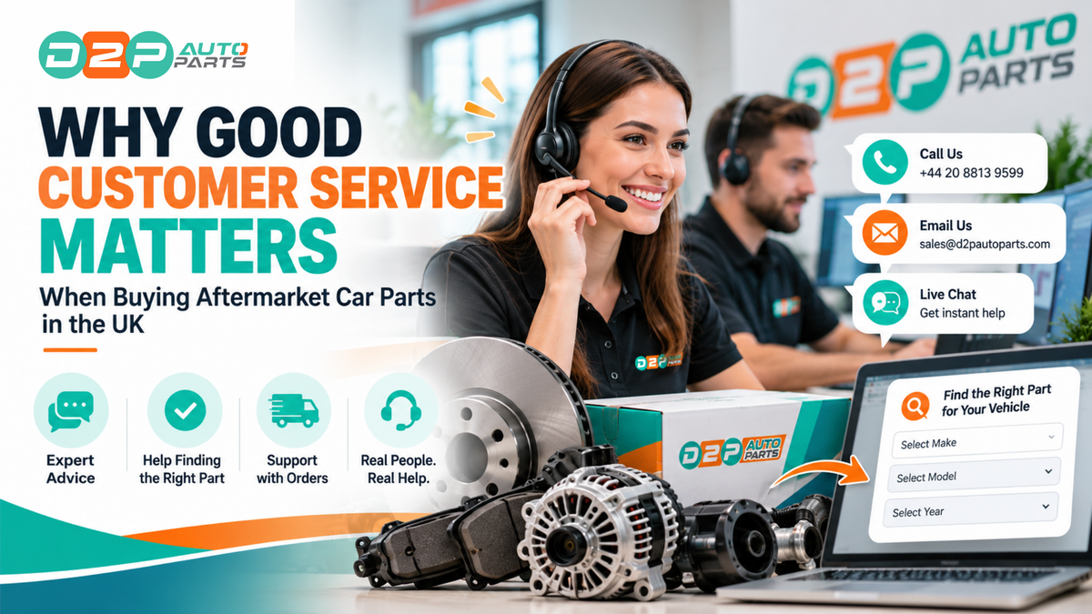 Why Good Customer Service Matters When Buying Aftermarket Car Parts in the UK
