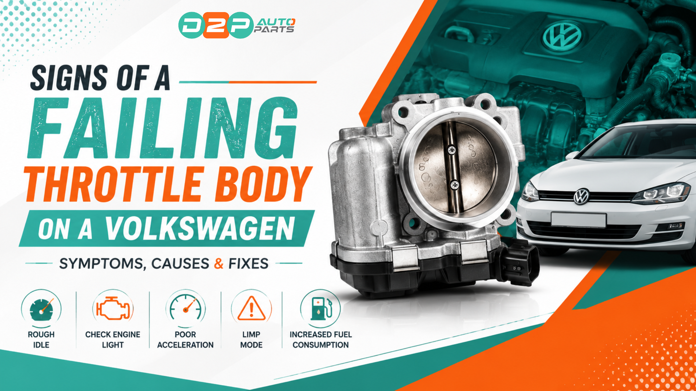 Signs of a Failing Throttle Body on a Volkswagen: Symptoms, Causes & Fixes