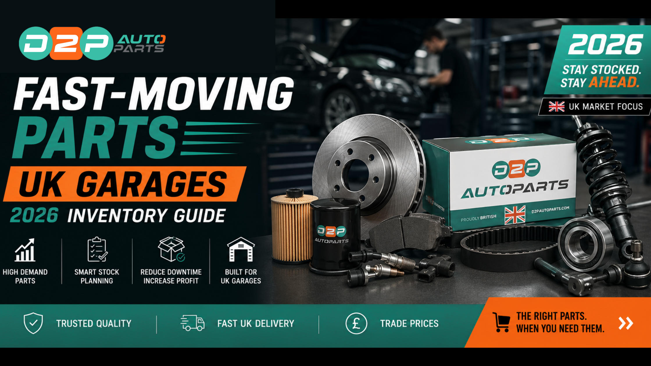 10 Fast-Moving Parts Every UK Garage Should Stock in 2026