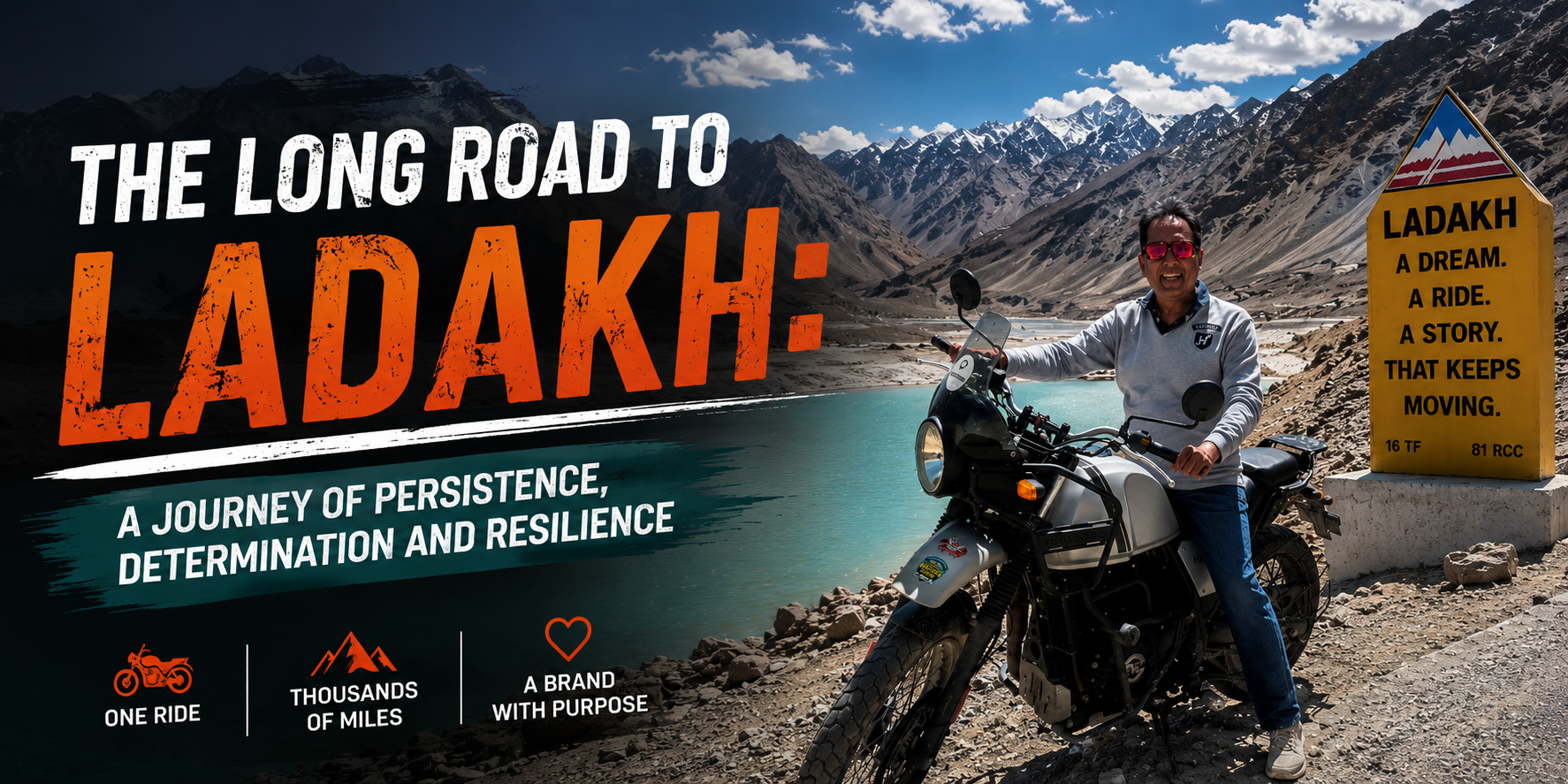 The Long Road to Ladakh: A Journey of Persistence, Determination and Resilience