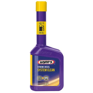 Wynns Extreme Diesel Fuel System Cleaner 325ml bottle EGR DPF injector additive front view