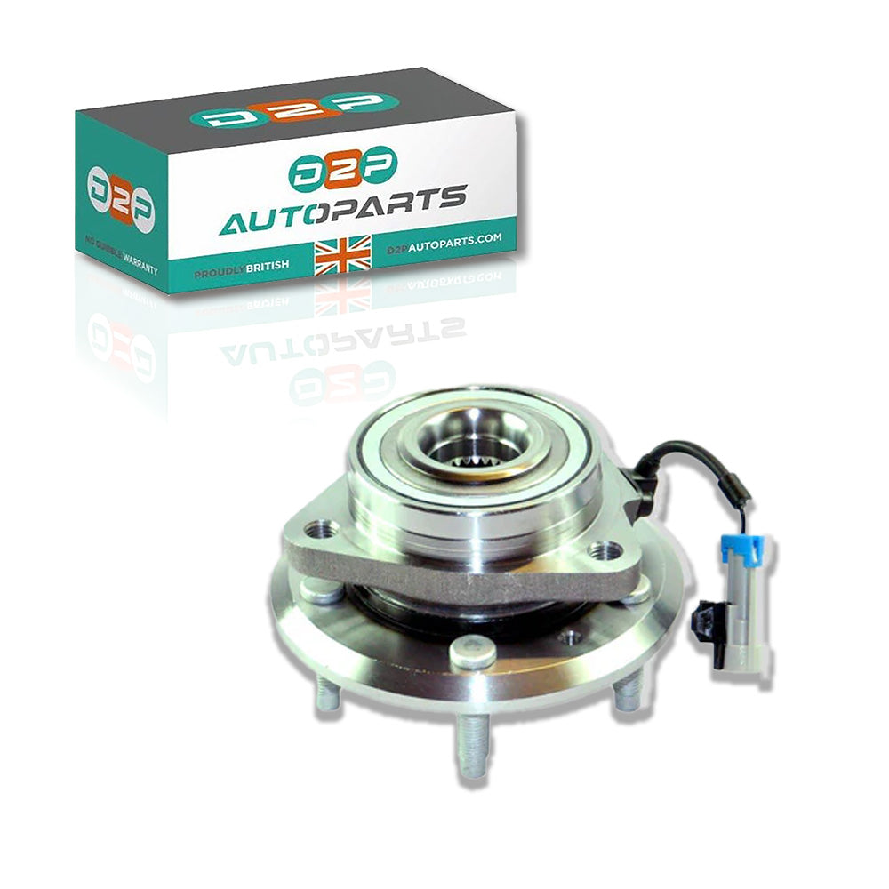 Front Left/Right Wheel Bearing Hub + Abs Sensor For Chevrolet and Opel-Vauxhall