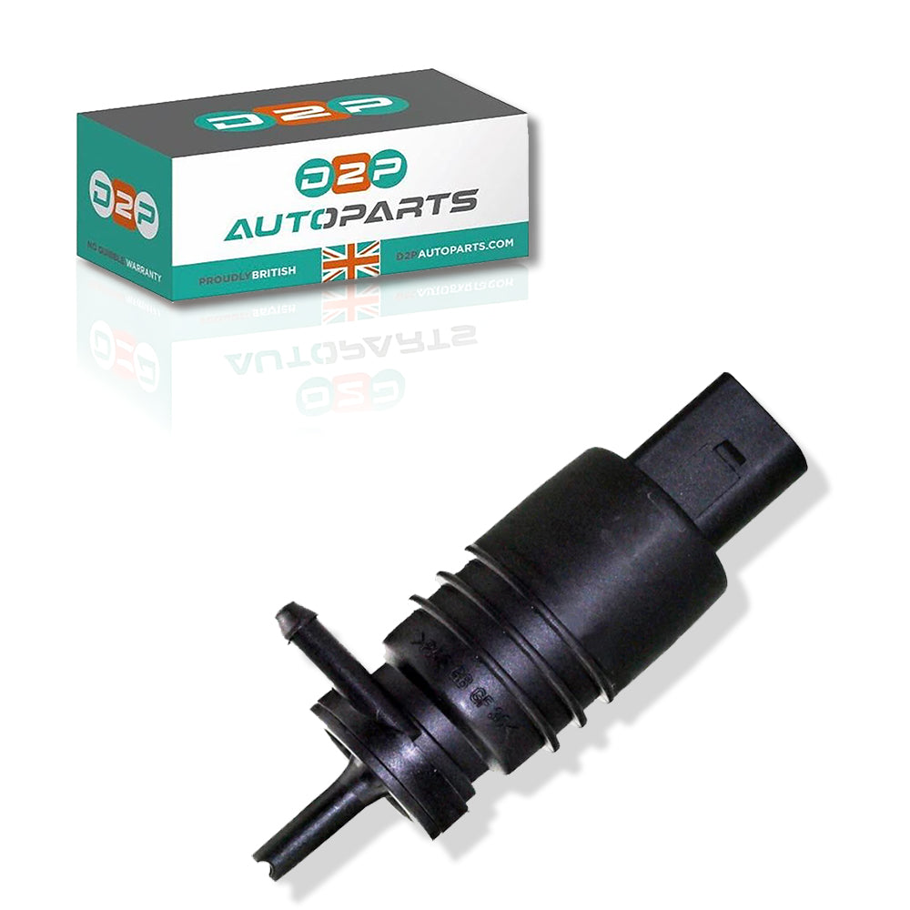 Single Outlet Washer Pump For Audi/Bmw/Mercedes/Seat/Skoda/Smart/Vw