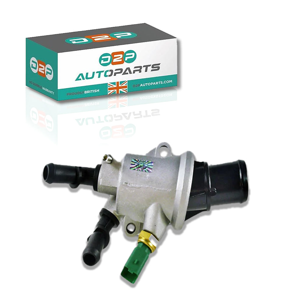 Thermostat Housing & Sensor For Alfa Romeo, Cadillac, Fiat, Saab, Suzuki, and Opel-Vauxhall