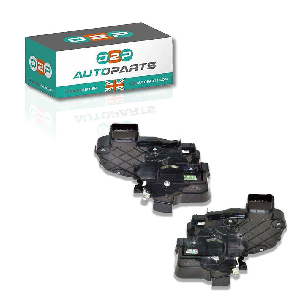 Front Left & Right Door Lock Actuator (Pair)(Passenger-Driver Sides) For Land Rover, and Jaguar