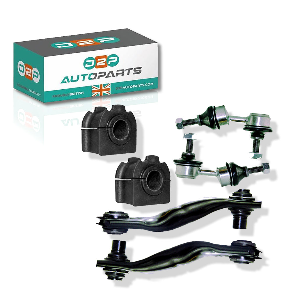 Rear Lower Control Arms, Drop-Links & Bushes Kit For Jaguar X-Type