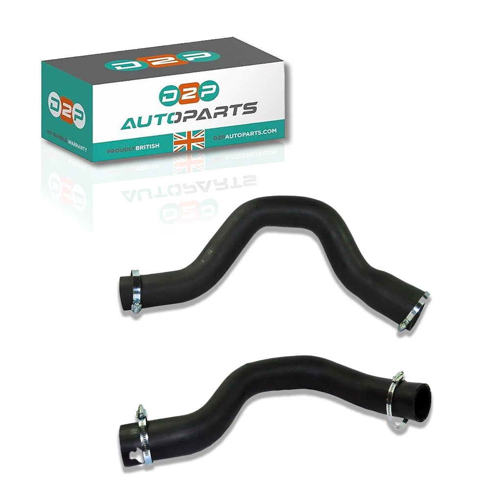 Intercooler Hose Pipe Pair (Inlet & Outlet) For Jeep