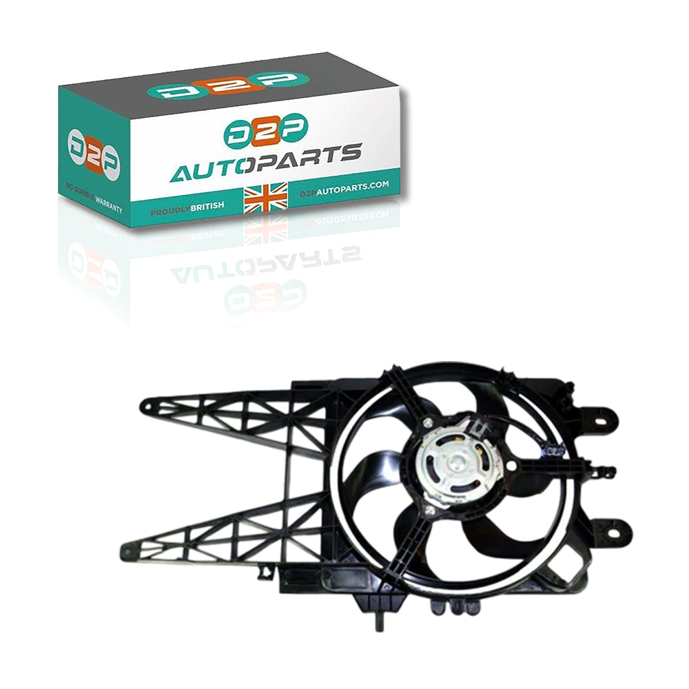 Radiator Cooling Fan Motor (W/O A/C) For Fiat/Volvo