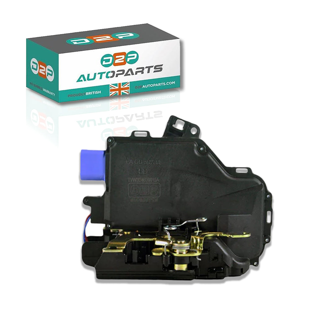 Rear Left Door Lock Mechanism 7 Pins For Seat/Skoda/Vw/Jaguar