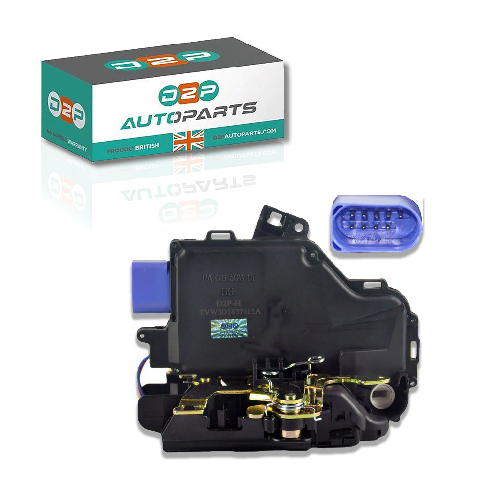 Front Left Passenger Door Lock Latch (9 Pins) For Seat/Skoda/Vw