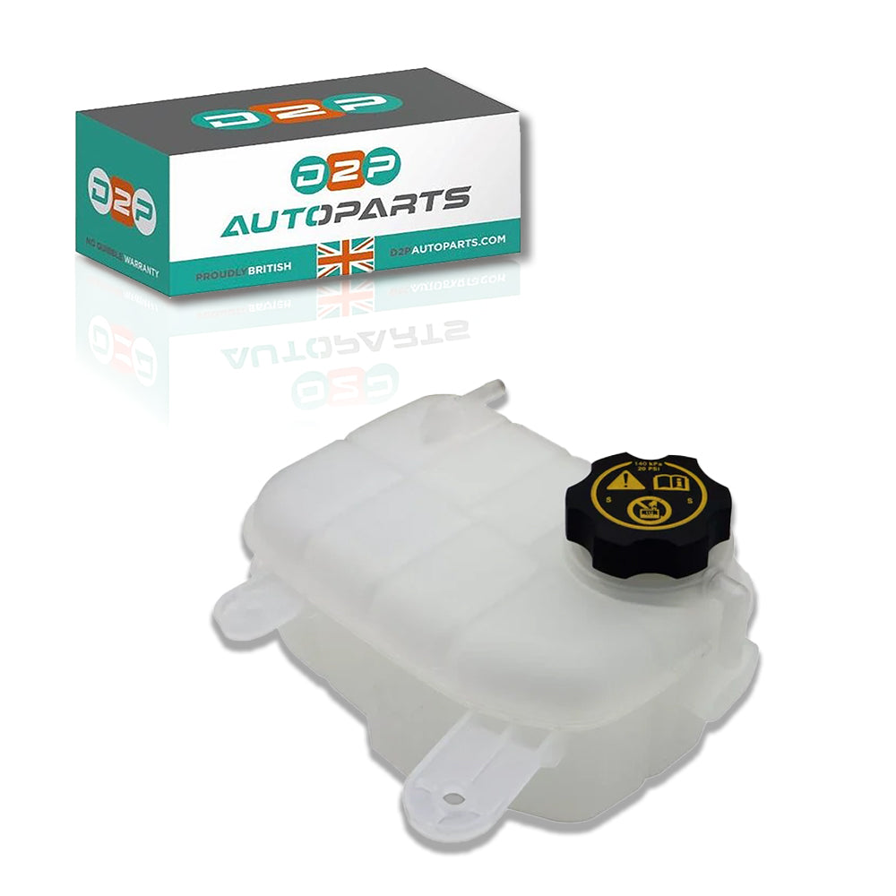 Radiator Coolant Expansion Header Tank & Cap For Chevrolet: Trax, Opel: Mokka / Mokka X, Vauxhall: Mokka / Mokka X