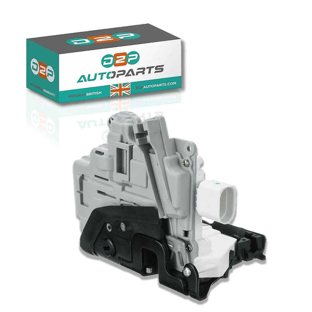 Rear Left Passenger Door Lock Actuator (8 Pins) For Audi, and VW