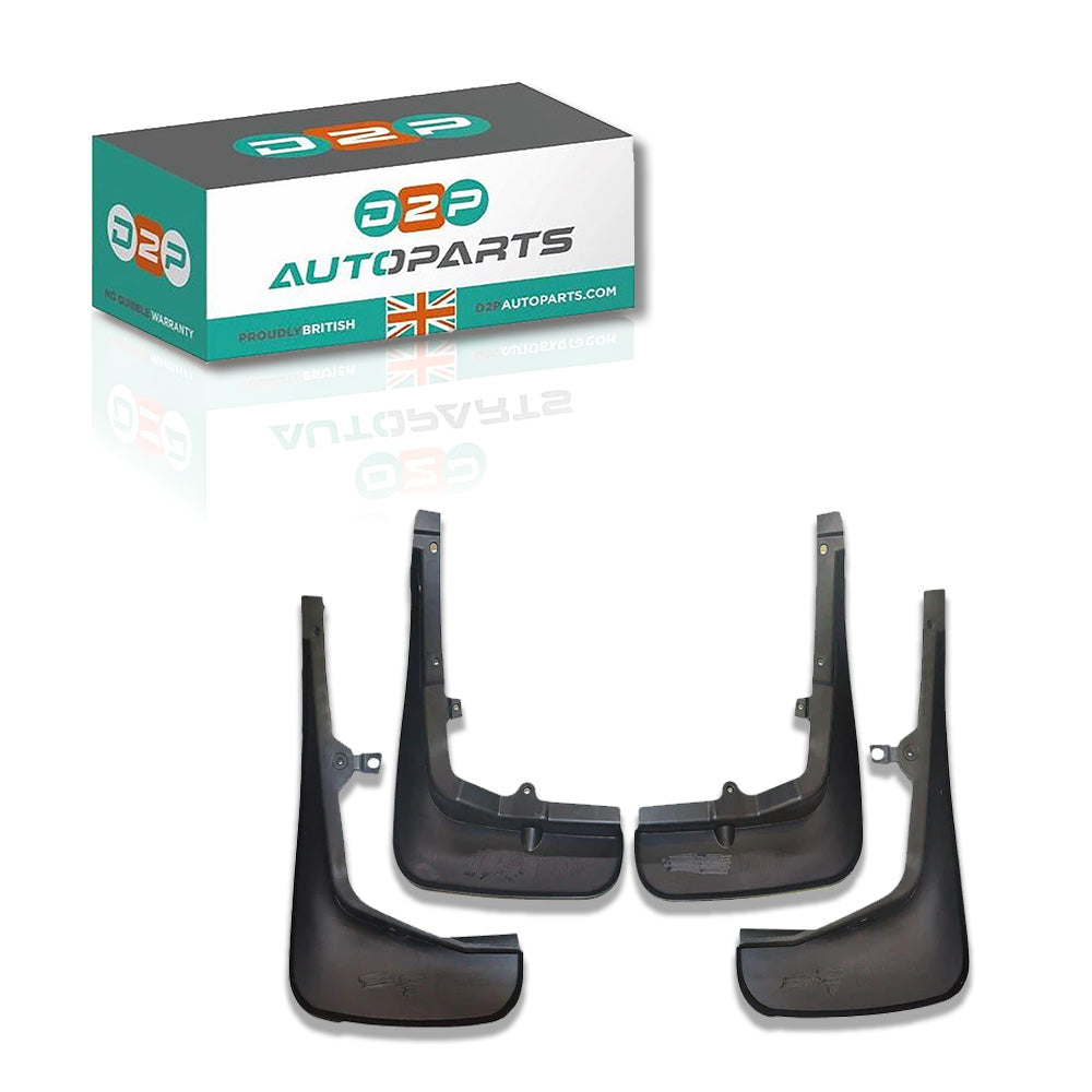 Front & Rear Mudguards Pair (LH & RH Sides) For Land Rover Range Rover Sport