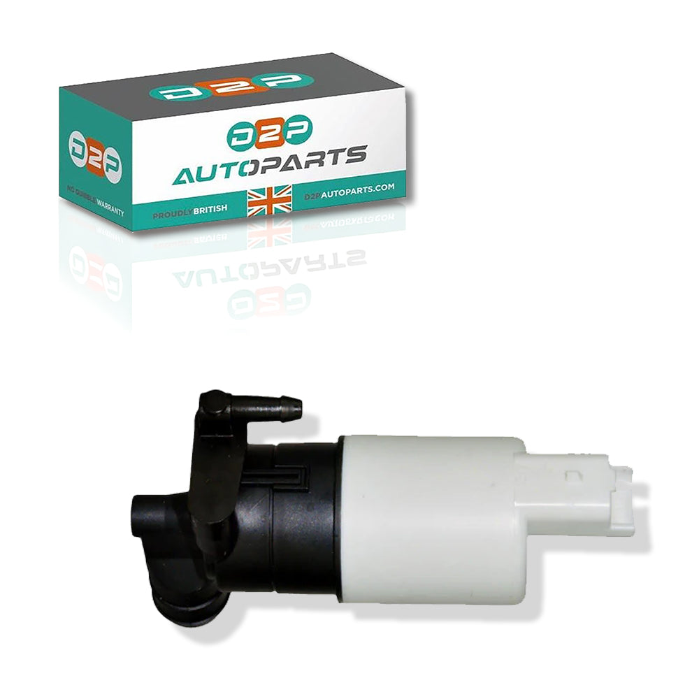 Single Outlet Windscreen Washer Pump For Citroen, Dacia, Fiat, Peugeot, Toyota & Vauxhall/Opel Awp27