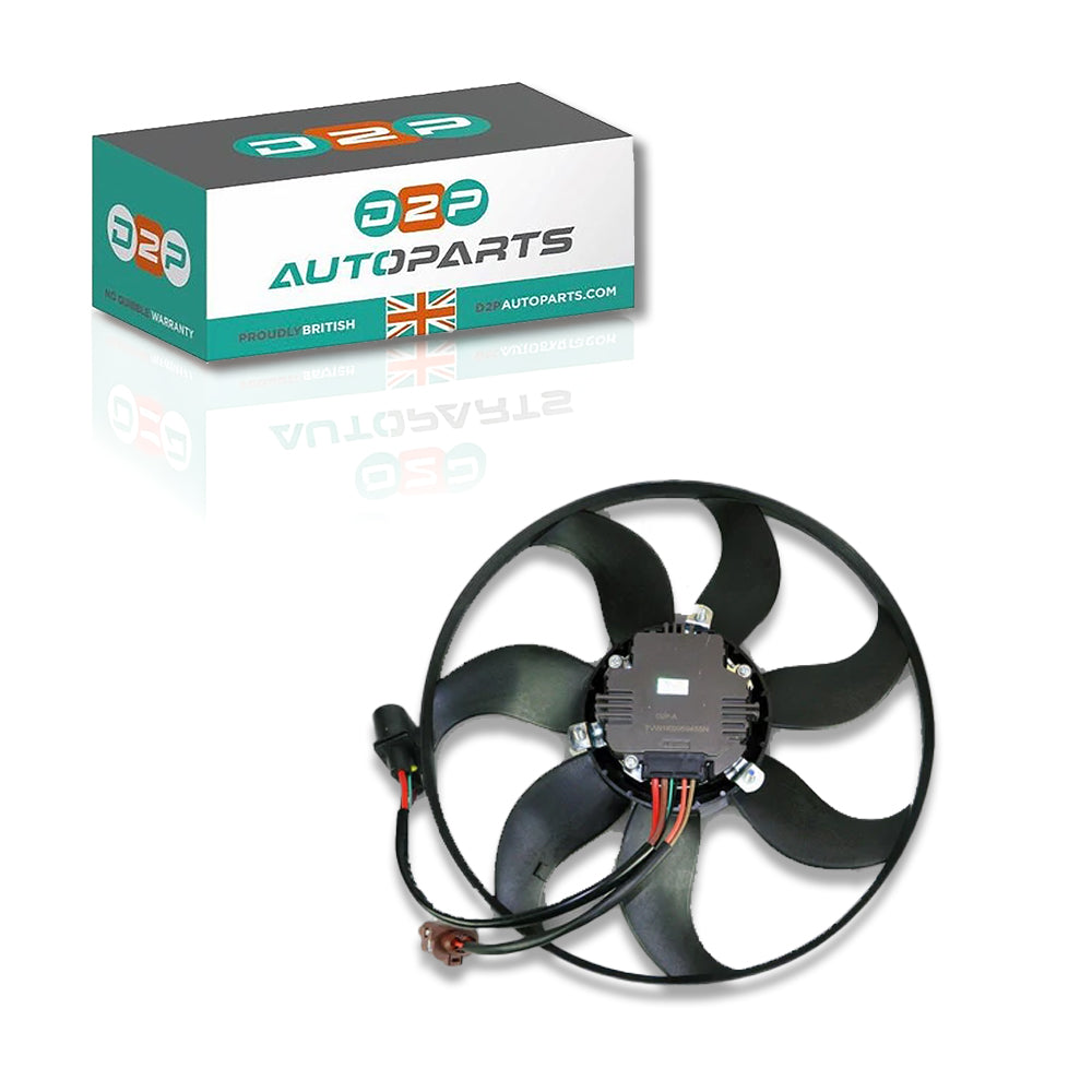 Radiator Cooling Fan With Motor (12V) For Audi/Vw/Seat/Skoda