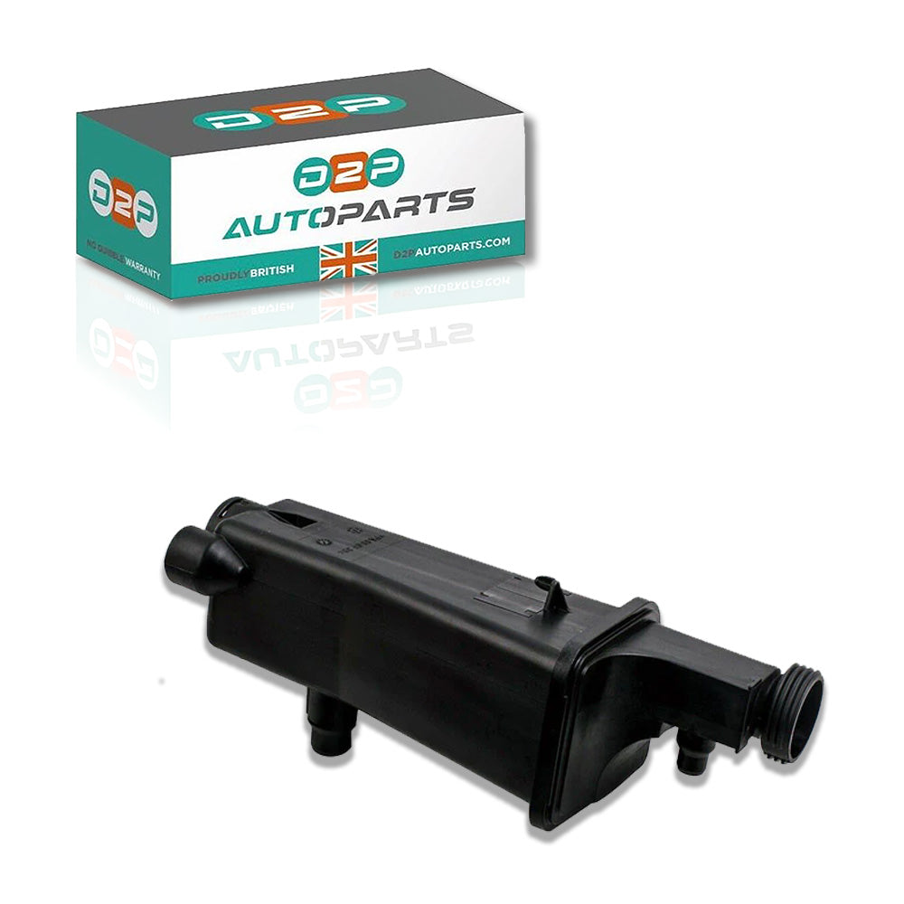 Front Radiator Header Expansion Coolant Tank For BMW: 3 Series, X3, X5, and Z4 17111436413