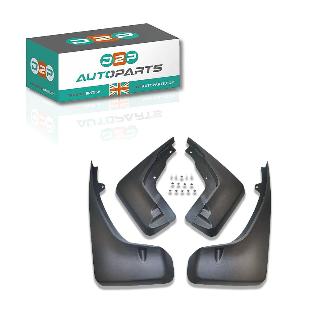 2 Front & 2 Rear Mudguards (Set Of 4) For Land Rover: Freelander 2, LR003322