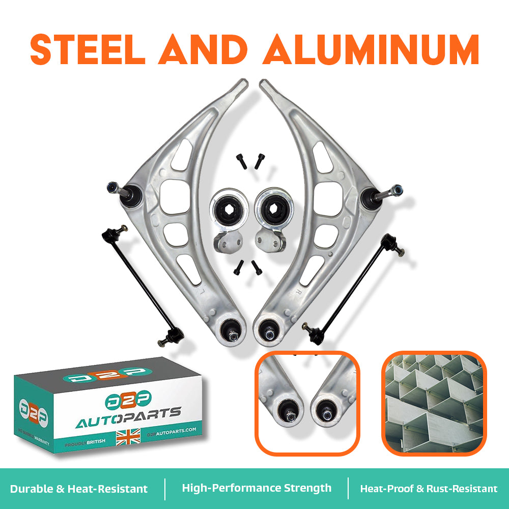 Front Lower Track Control Arms Pair (Left & Right Sides) For BMW 3 Series, and Z4.