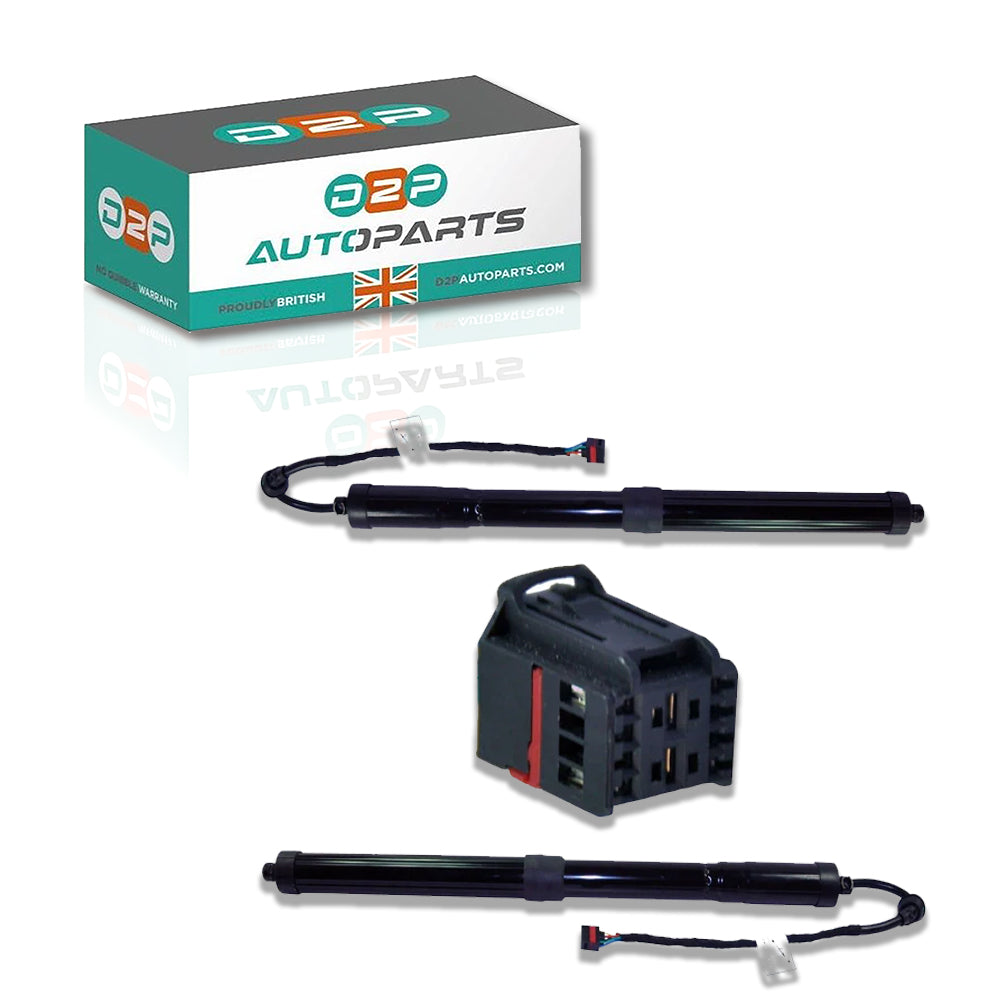 Pair Electric Tailgate (LH & RH) Spring Struts/Spindle drives For VW Touareg