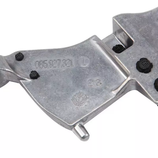 Close-up of the sensor body showing the OEM part number 0B5927321L