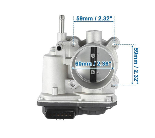 Throttle Body For Toyota: Auris, Avensis, Corolla, RAV4, Verso 22030-0T080.