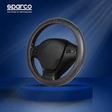 Sparco Elasticated Steering Wheel Cover PVC & Eva Black For 38 CM Anti-Slip Universal