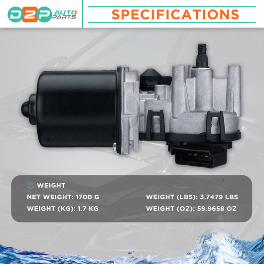 Premier Front Windscreen Wiper Motor – For Nissan Qashqai J10 2007+ & Qashqai+2, UK Stock