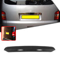 Rear black tailgate trim with light for VW Multivan